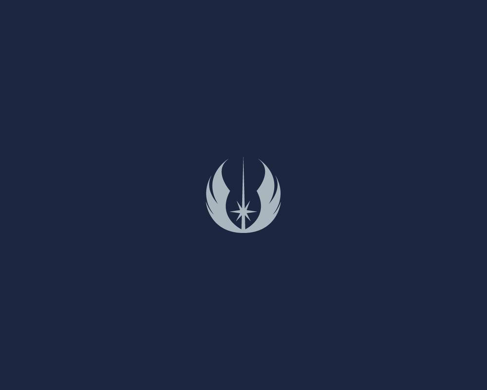 Minimalist Star Wars Symbols Wallpaper