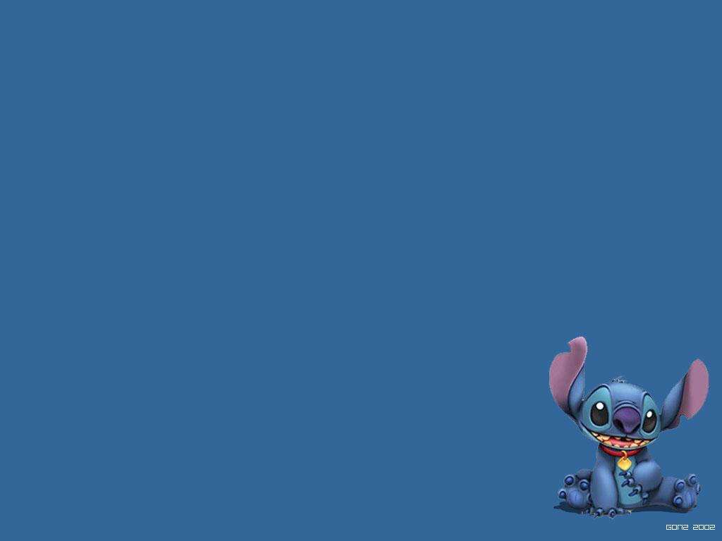 Minimalist Stitch 3d Drawing Wallpaper