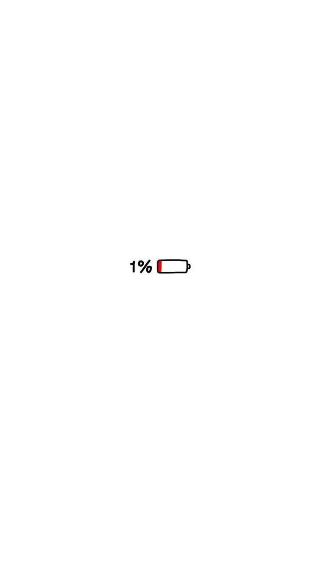 Low battery wallpaper discount