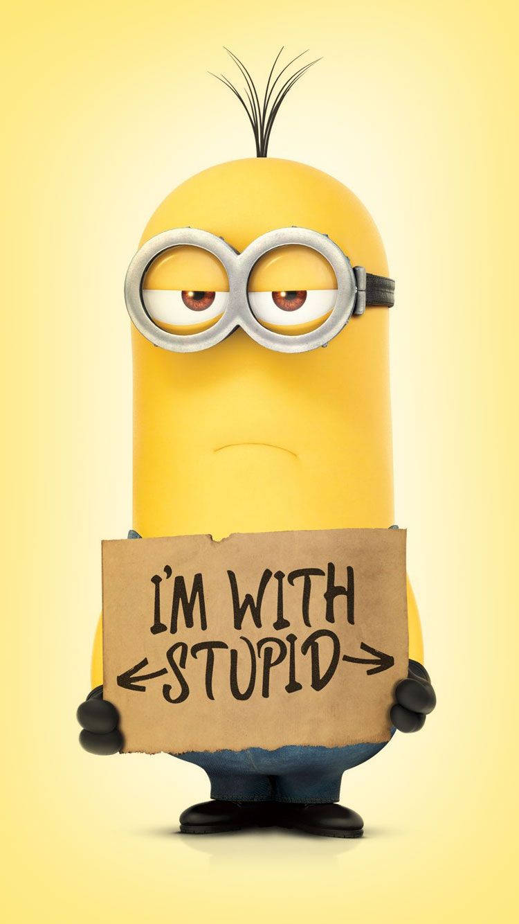 Minion Kevin Cartoon Phone Wallpaper