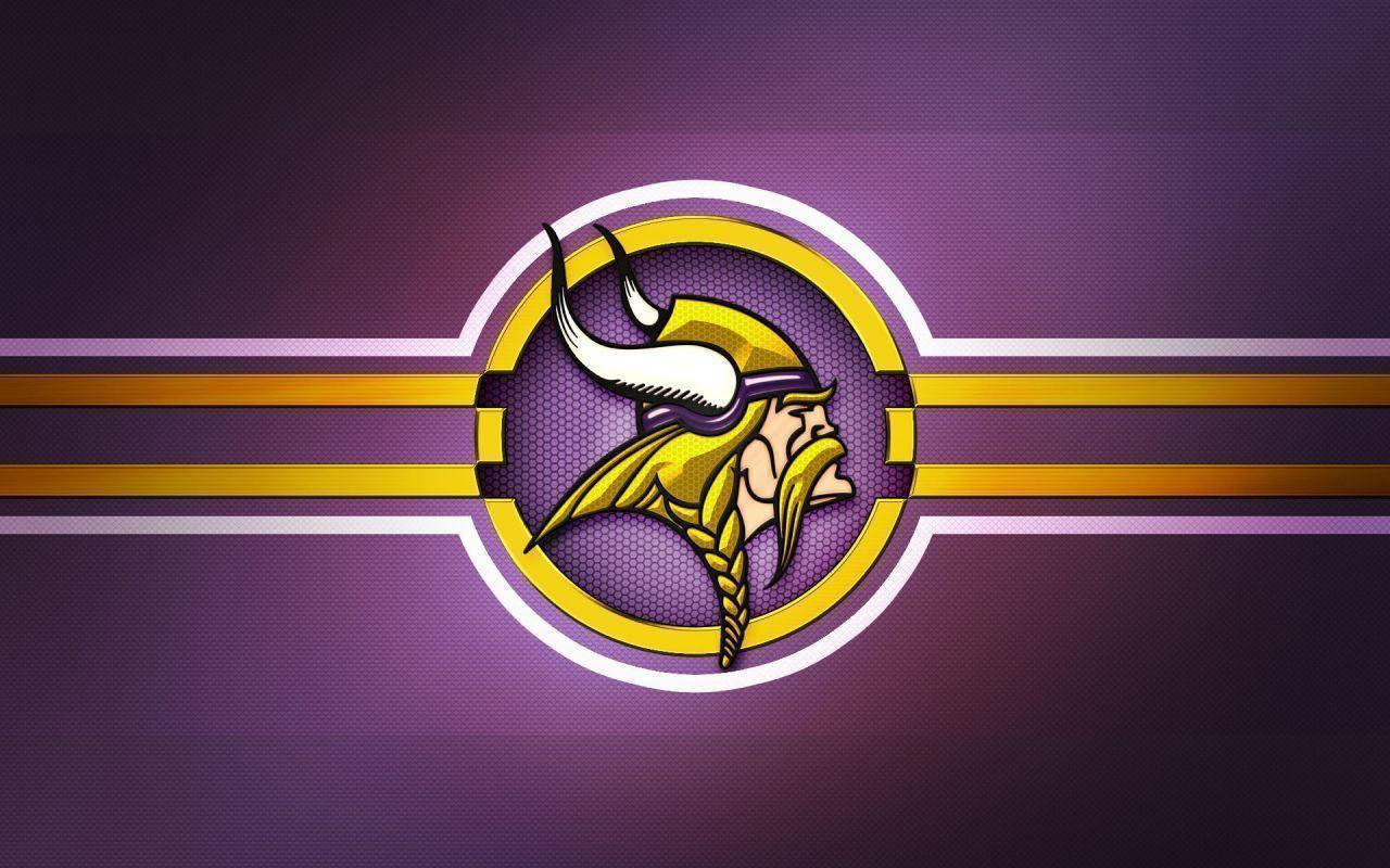 Minnesota Vikings Nfl Team Logo Wallpaper