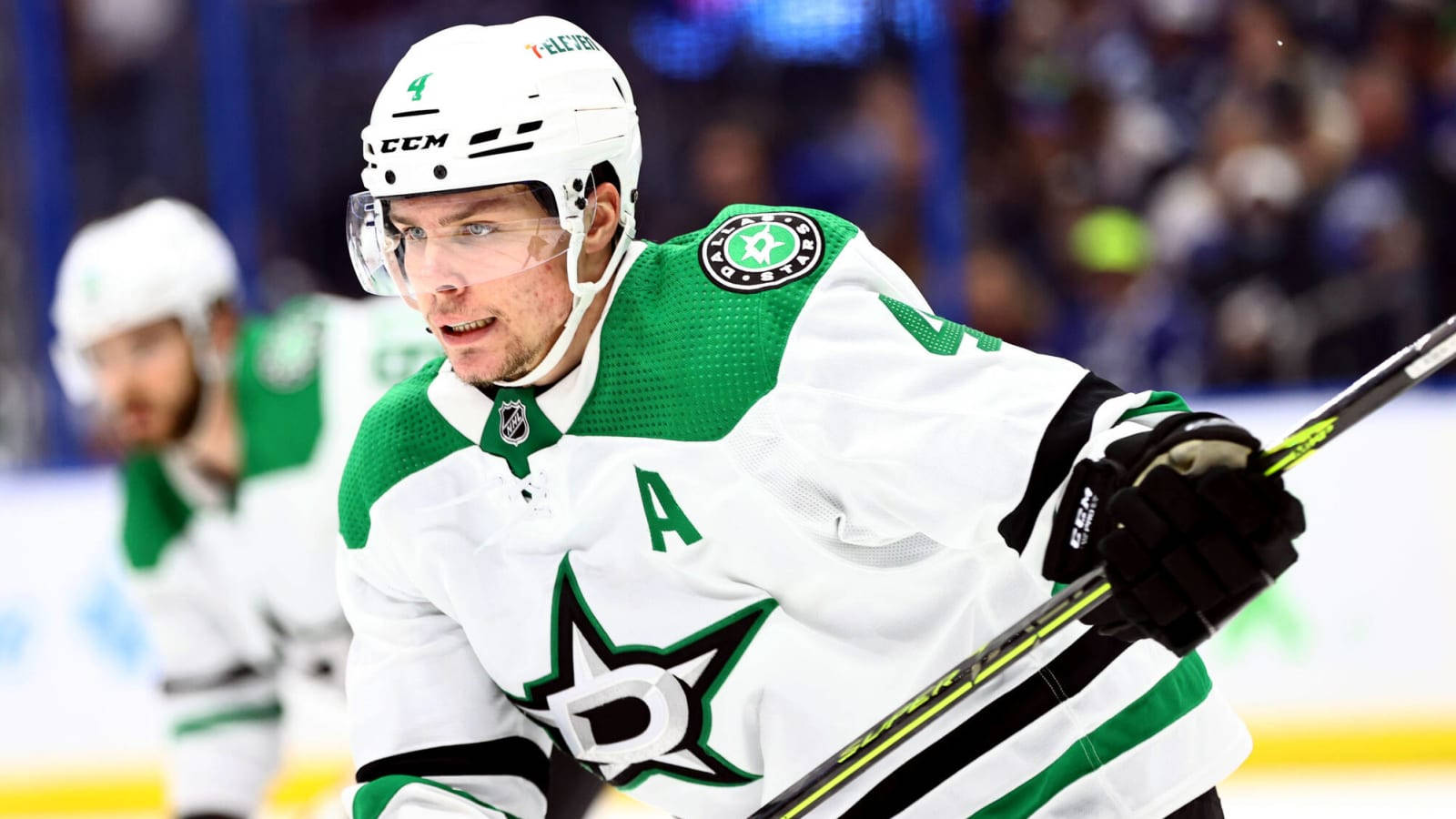 Miro Heiskanen Dallas Stars Uniform Number 4 Wallpaper