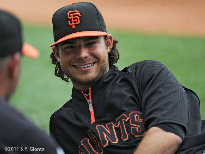 Mlb Player Brandon Crawford In Action Wallpaper