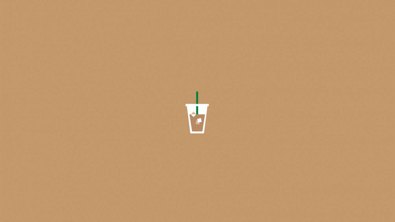 Mliktea Cup Aesthetic Mac Wallpaper