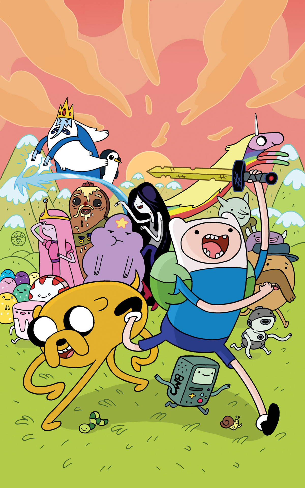 Mobile Adventure Time Wallpaper