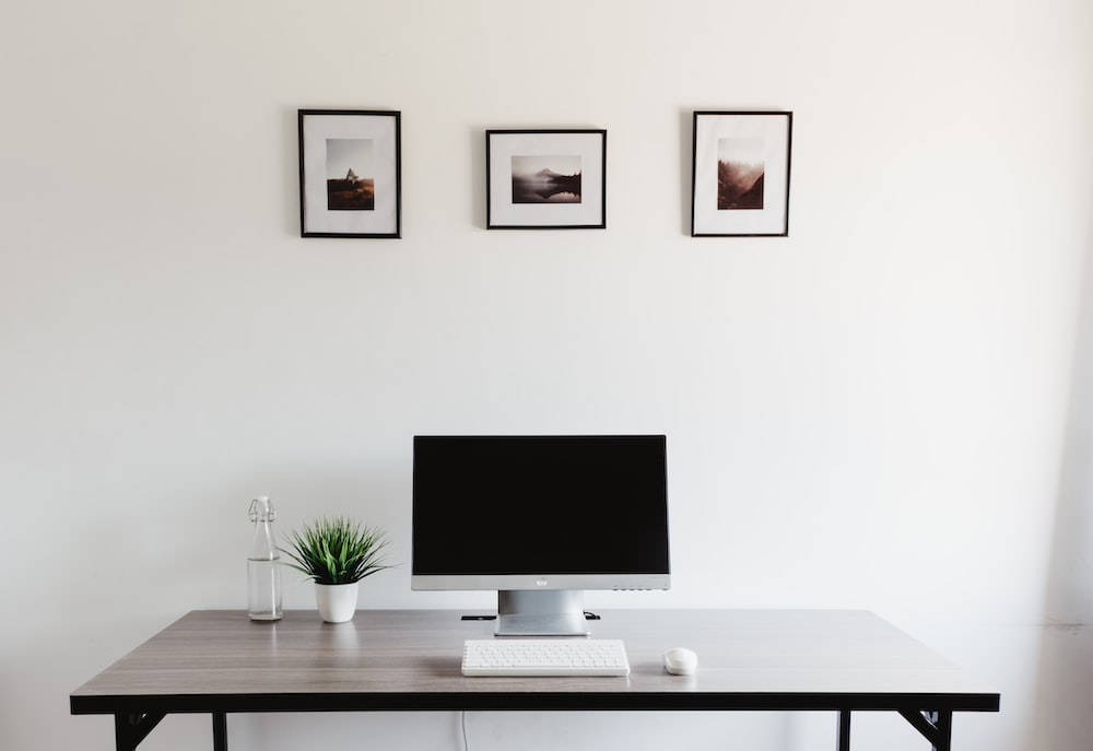 Modern Desk Best Laptop Minimalist Wallpaper