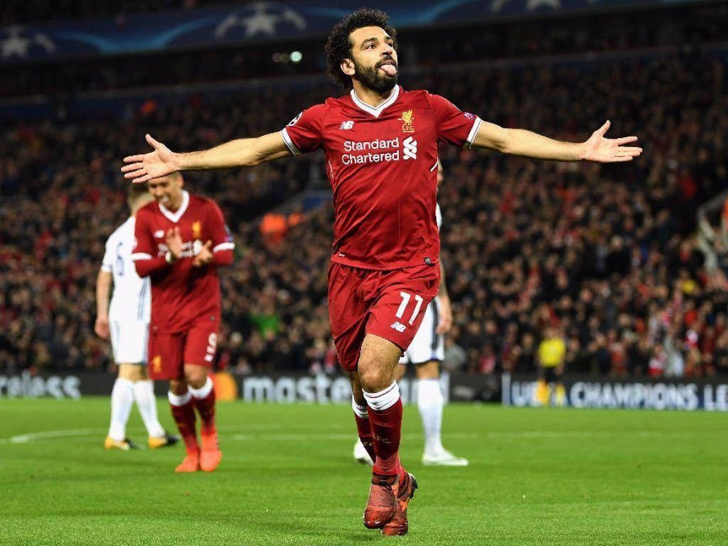 Mohamed Salah Silly Face Wallpaper