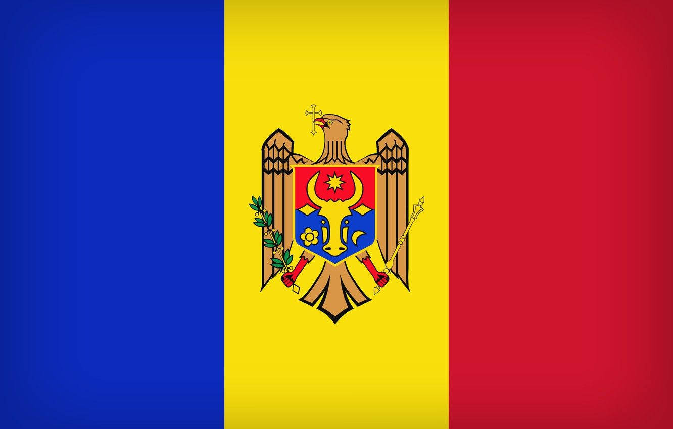 Moldova Country Flag Wallpaper