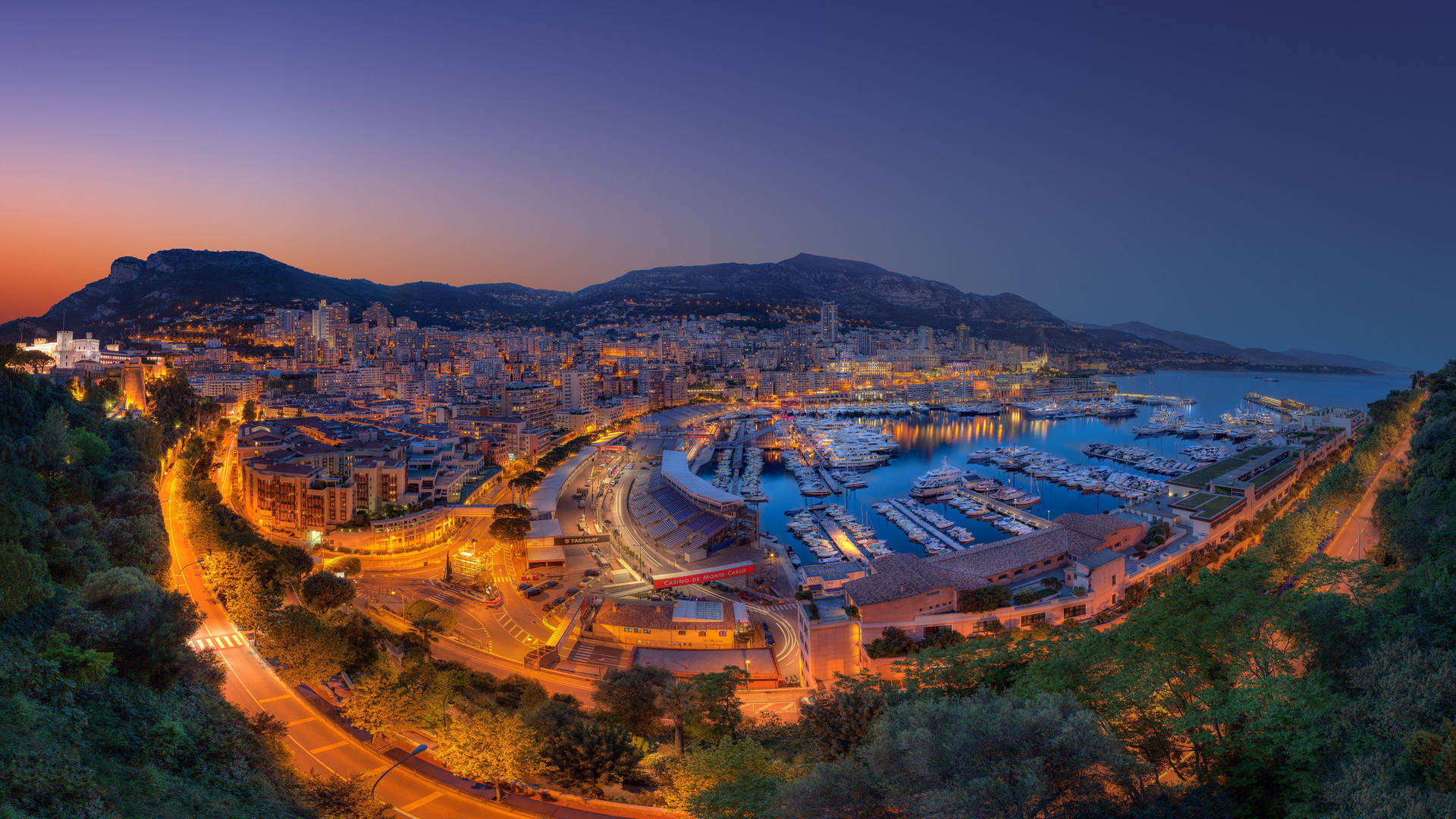 Monaco Grand Prix Desktop 4k Wallpaper
