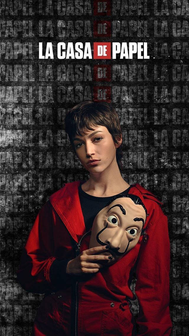 Money Heist Tokyo Portrait Wallpaper