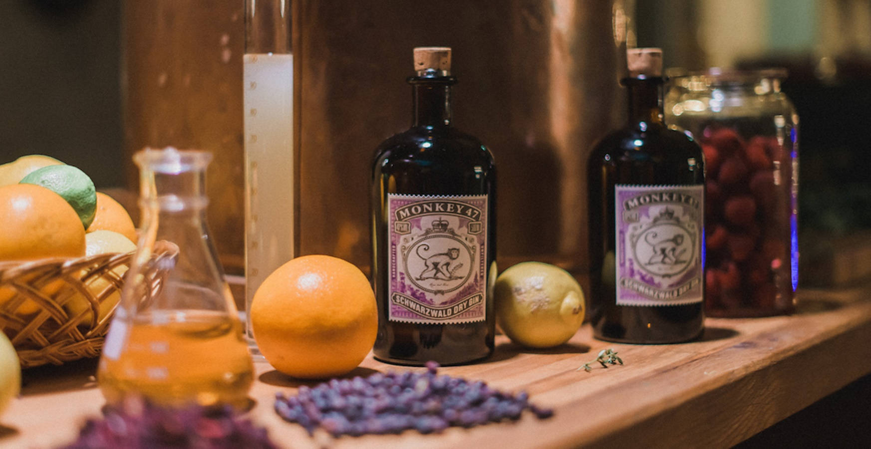 Monkey 47 Gin Schwarzwald Dry Germany Premium Wallpaper