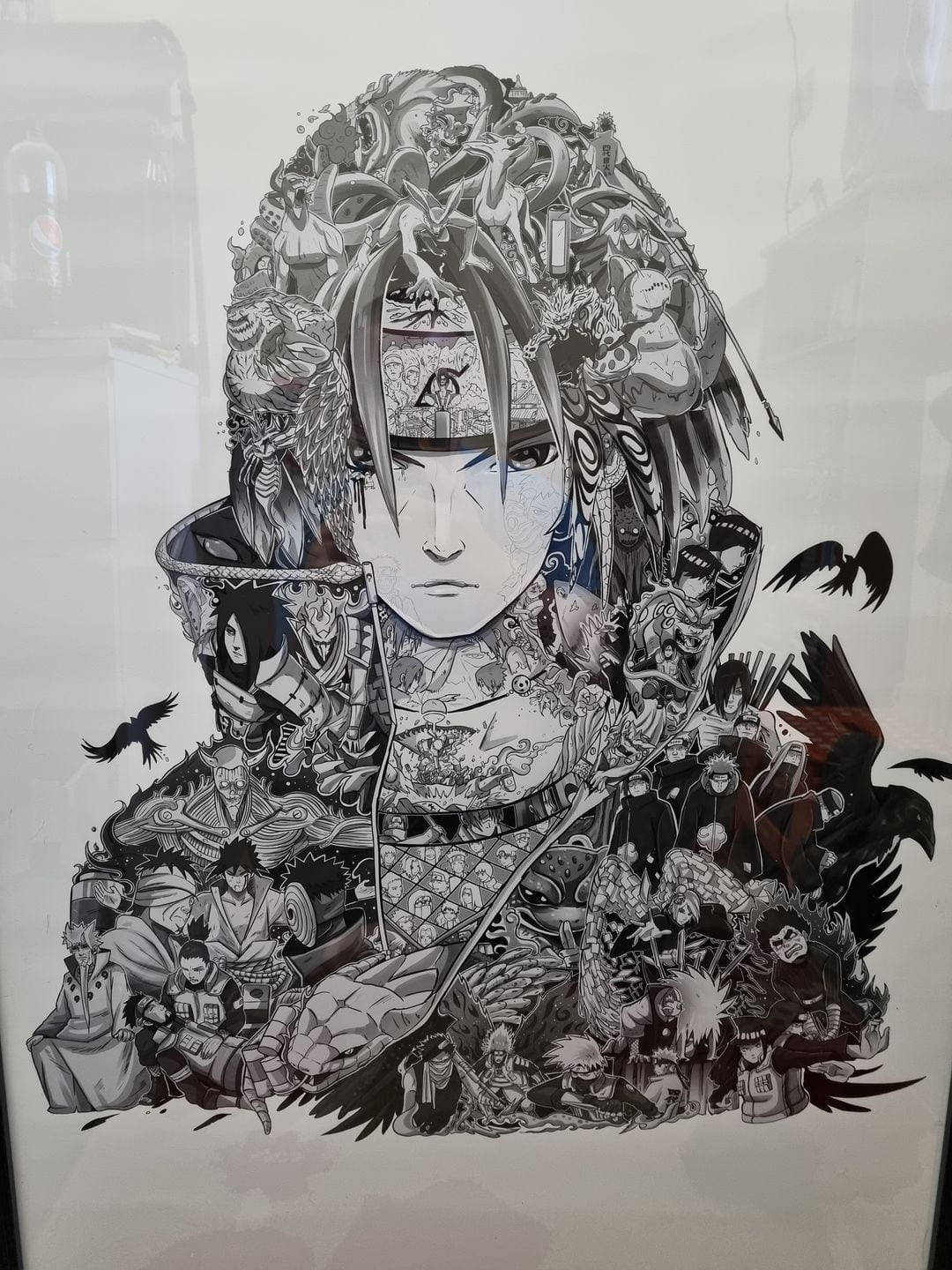 Monochrome Akatsuki Uchiha Itachi Pfp Abstract Artwork Wallpaper