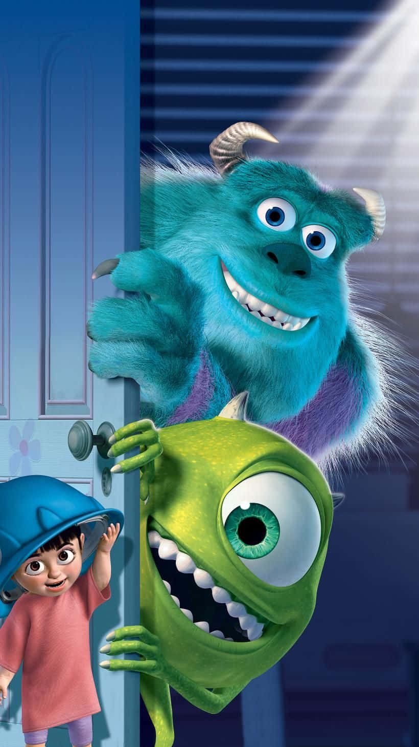 Monsters Inc. Main Characters Wallpaper