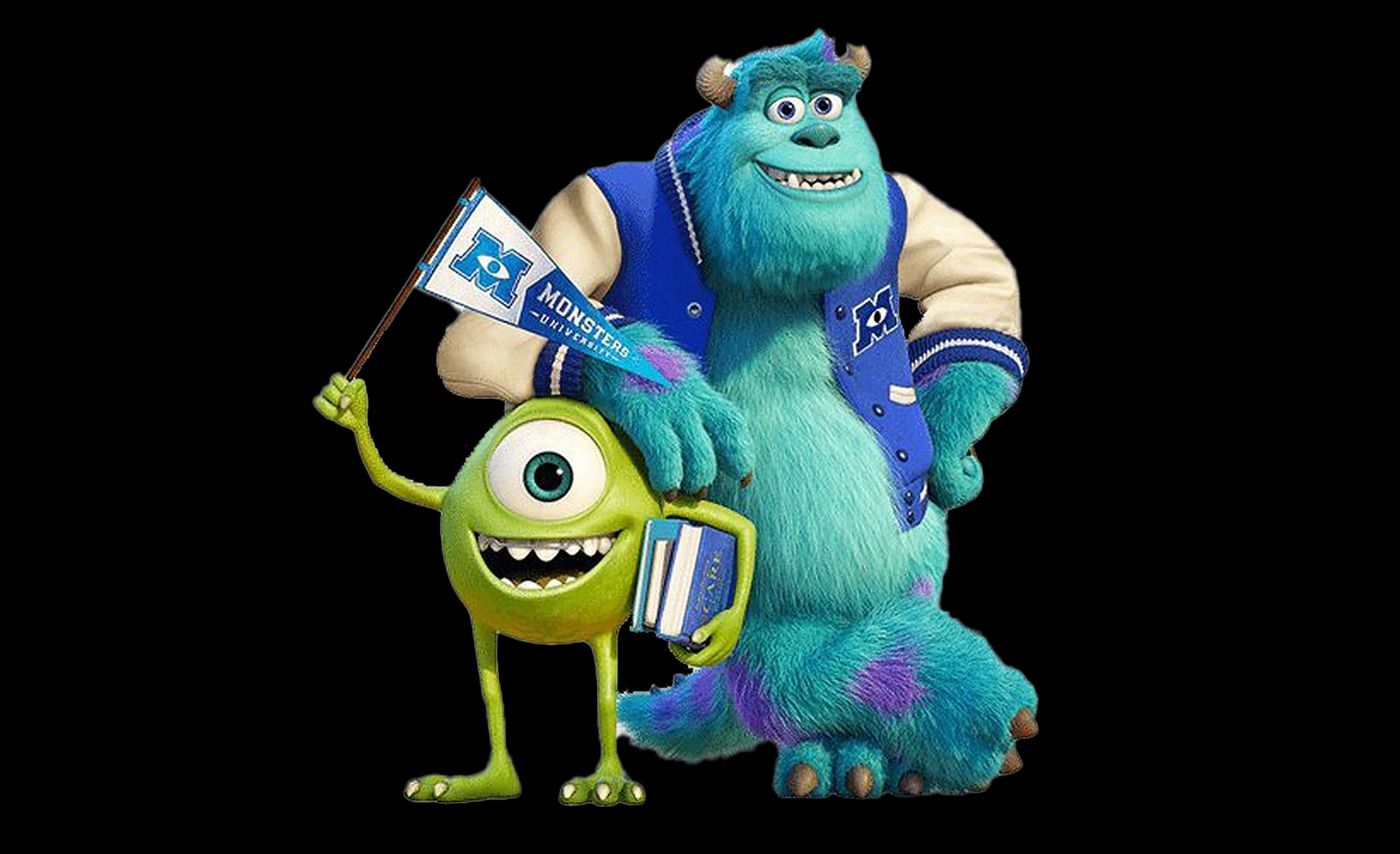 Monsters University Iconic Duo Wallpaper