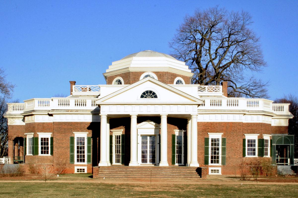 Monticello During Autumn Wallpaper