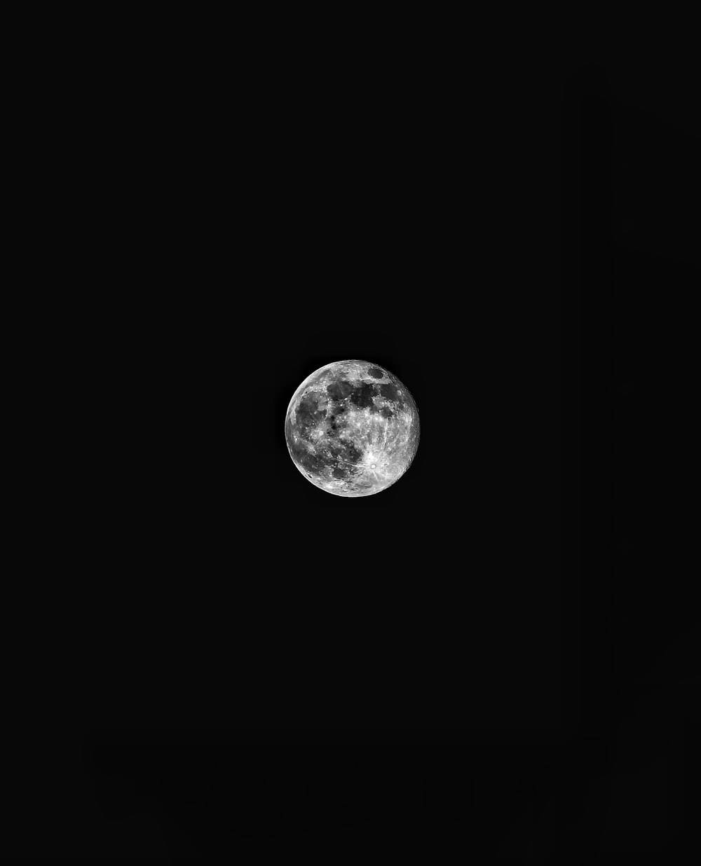 Moon Aesthetic Full Moon Wallpaper