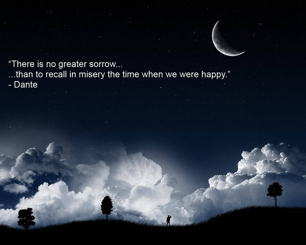 Moon Quotes Dante Alighieri Wallpaper