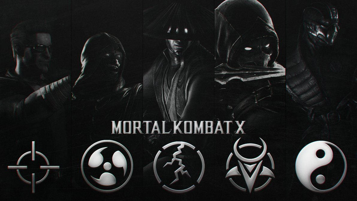 Mortal Kombat Representative Symbols Wallpaper