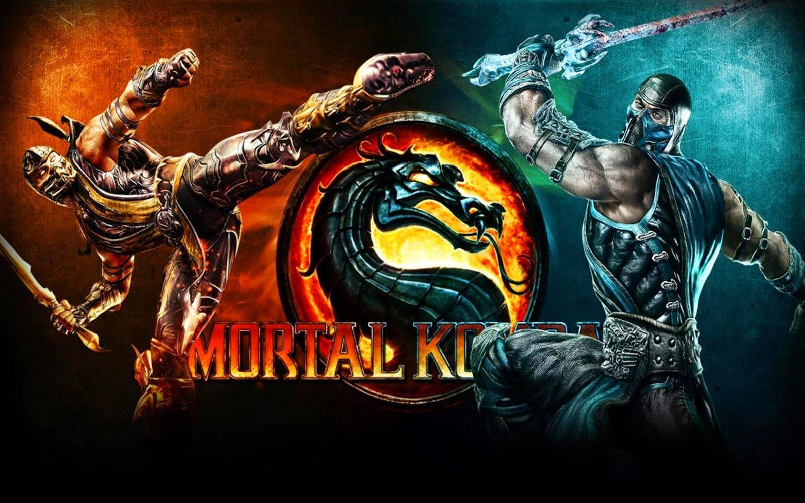 Mortal Kombat Scorpion And Subzero Poster Wallpaper