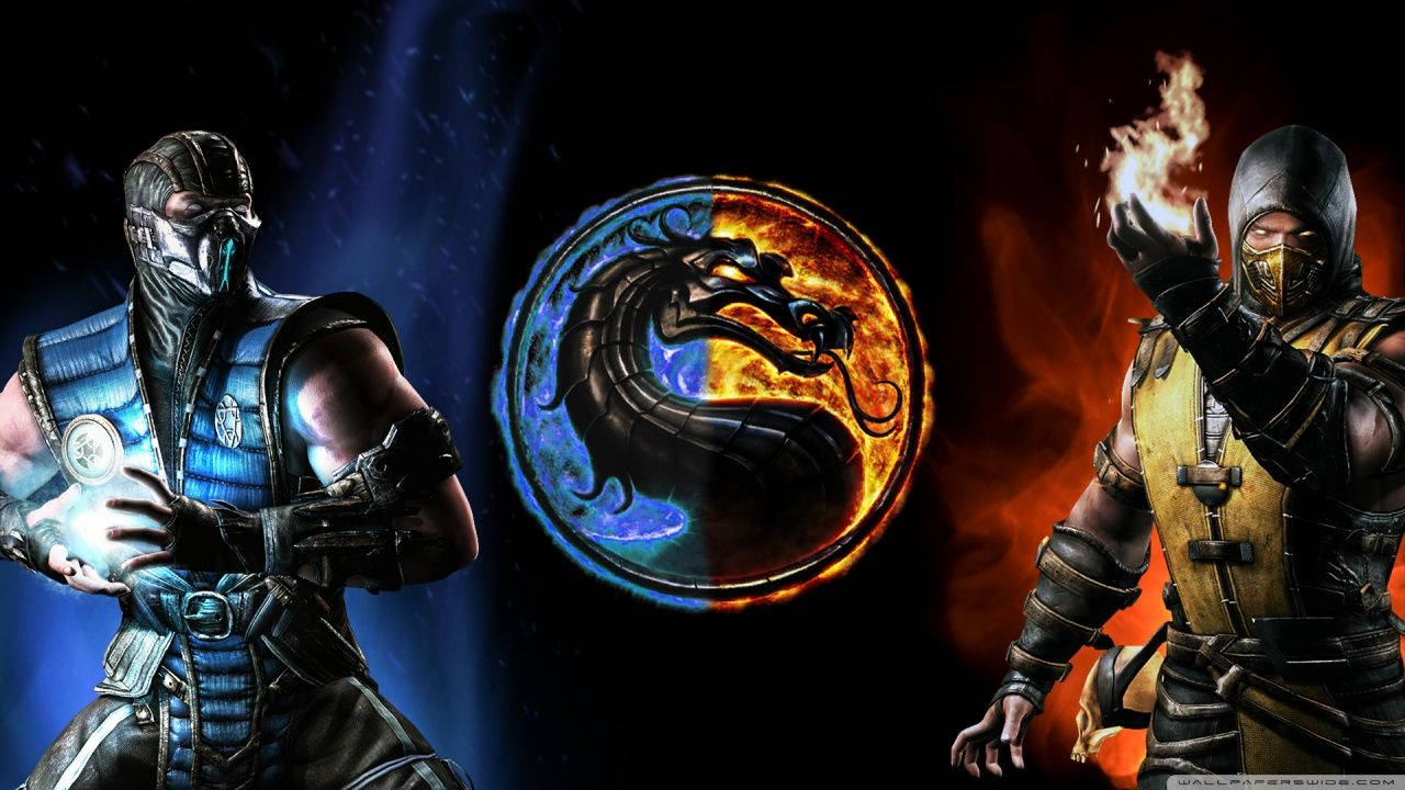 Mortal Kombat Subzero Vs Scorpion Wallpaper
