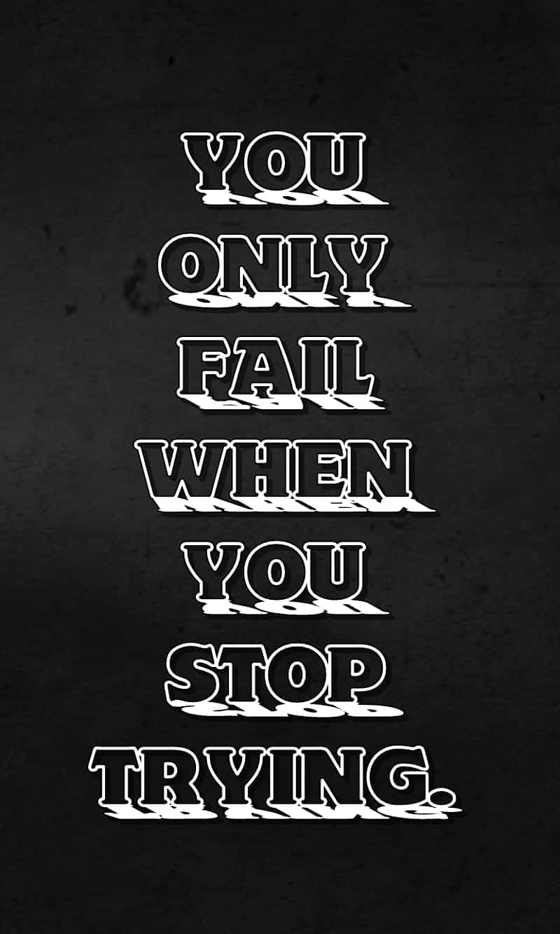 Motivational Quote Failureand Perseverance.jpg Wallpaper