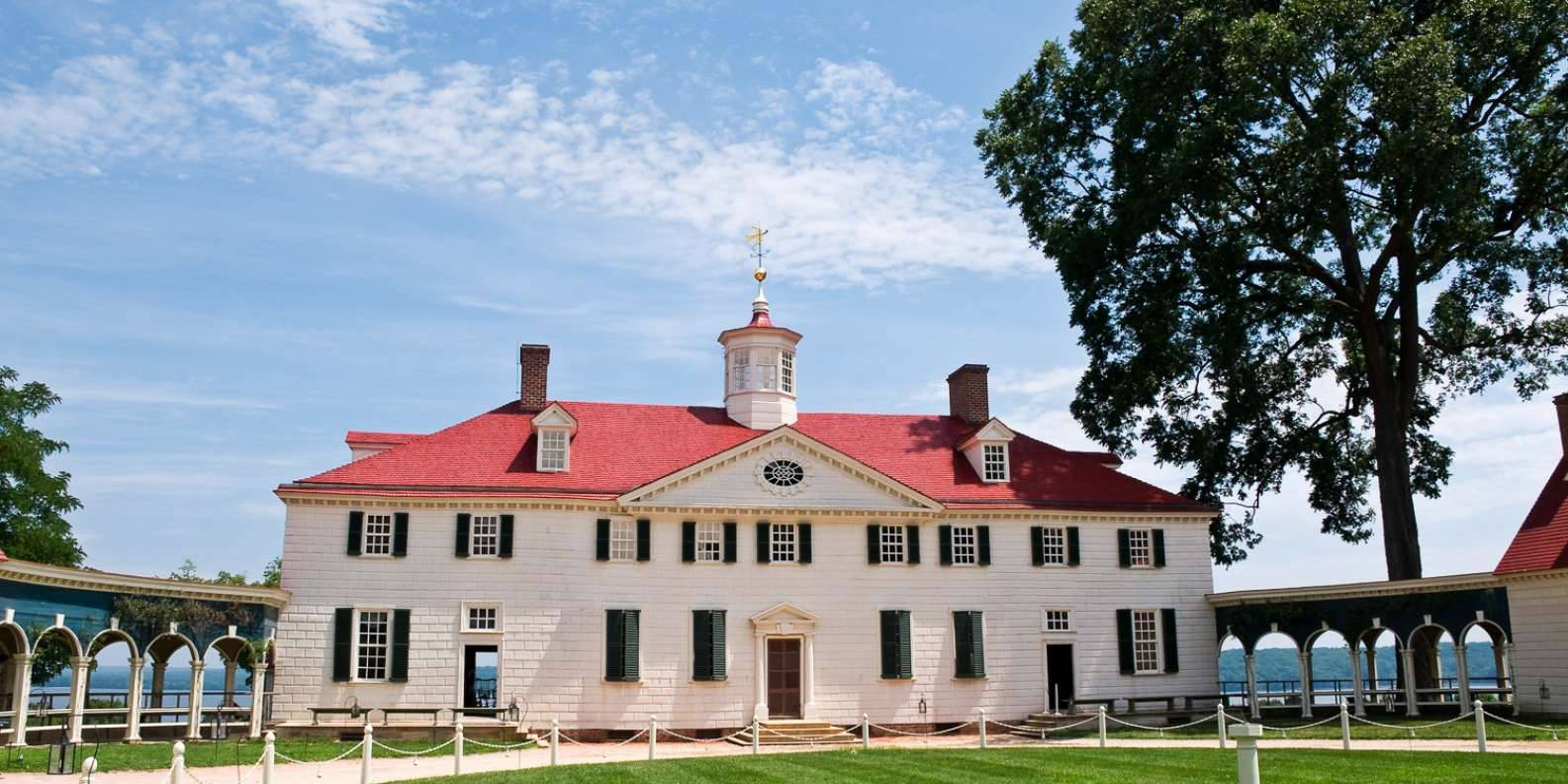 Mount Vernon Panoramic View Wallpaper