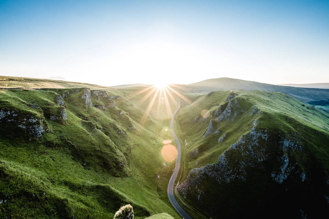 Mountain Highway Full Desktop Screen Hd Wallpaper