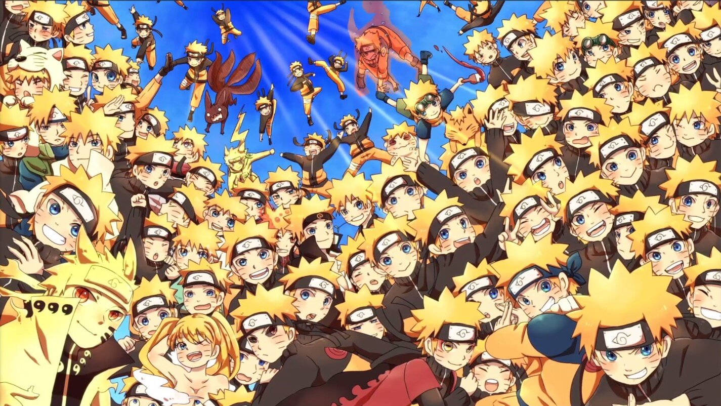 Moving Naruto Cute Reactions Wallpaper