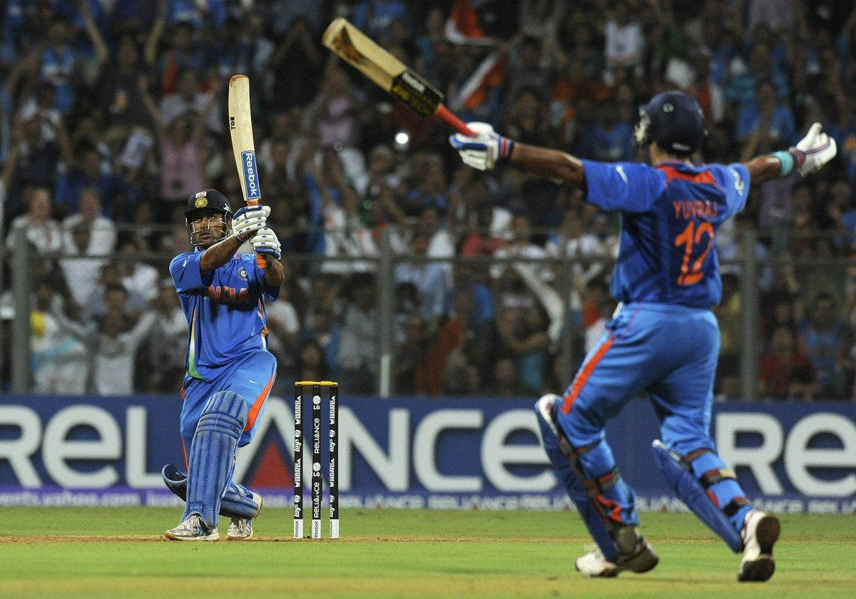 Ms Dhoni Hd 2011 World Cup Wallpaper