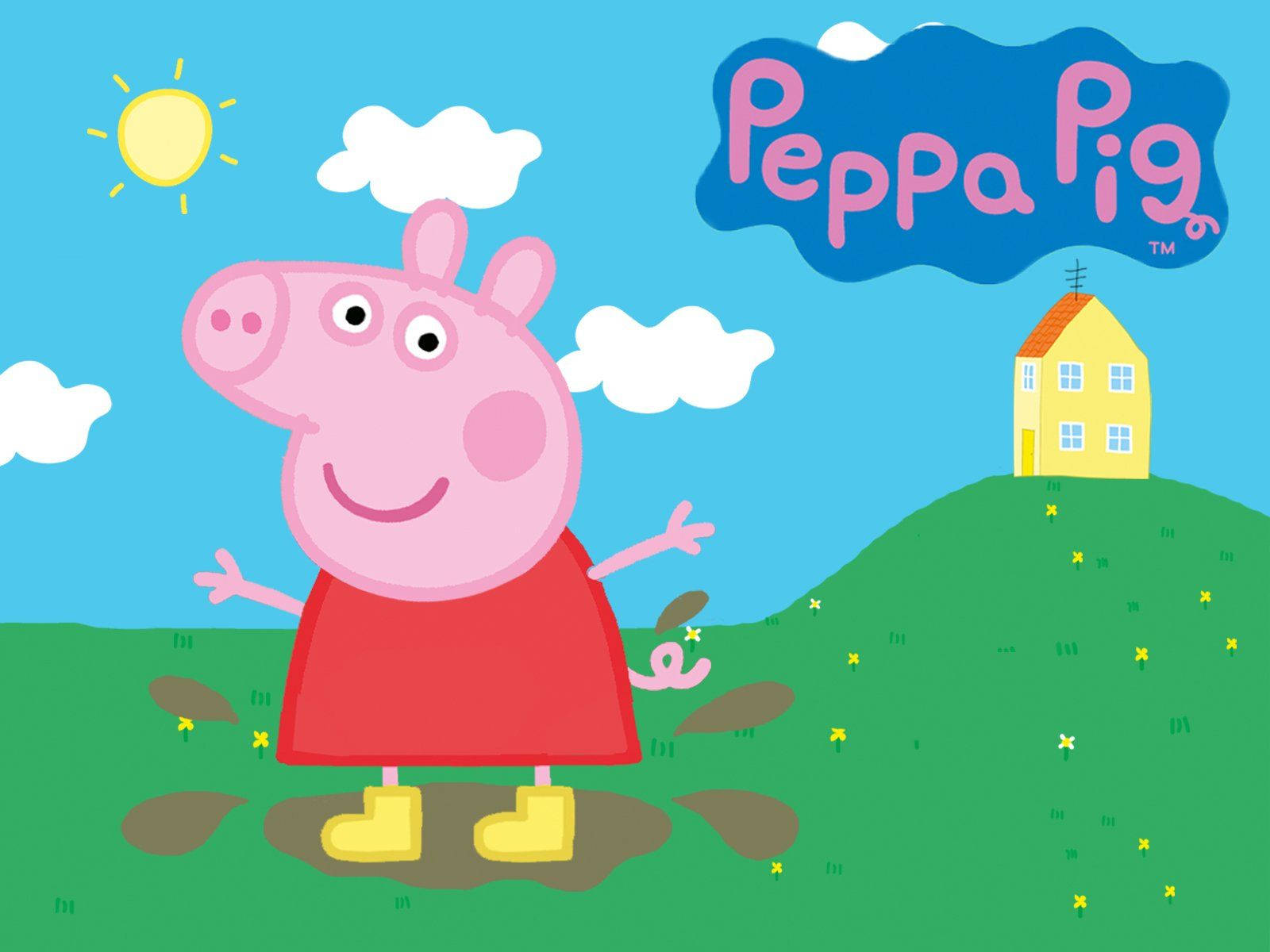 Muddy Greenfield Peppa Pig Tablet Wallpaper