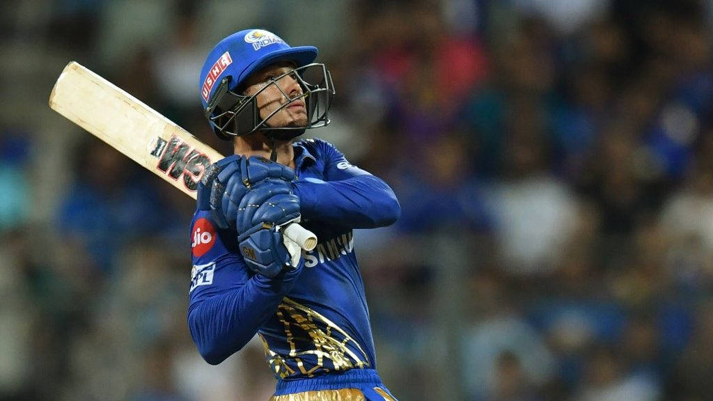 Mumbai Indians Batsman Quinto De Kock Wallpaper