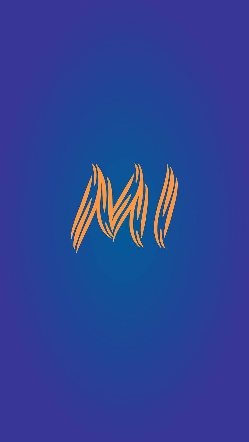 Mumbai Indians Minimalist Poster Wallpaper