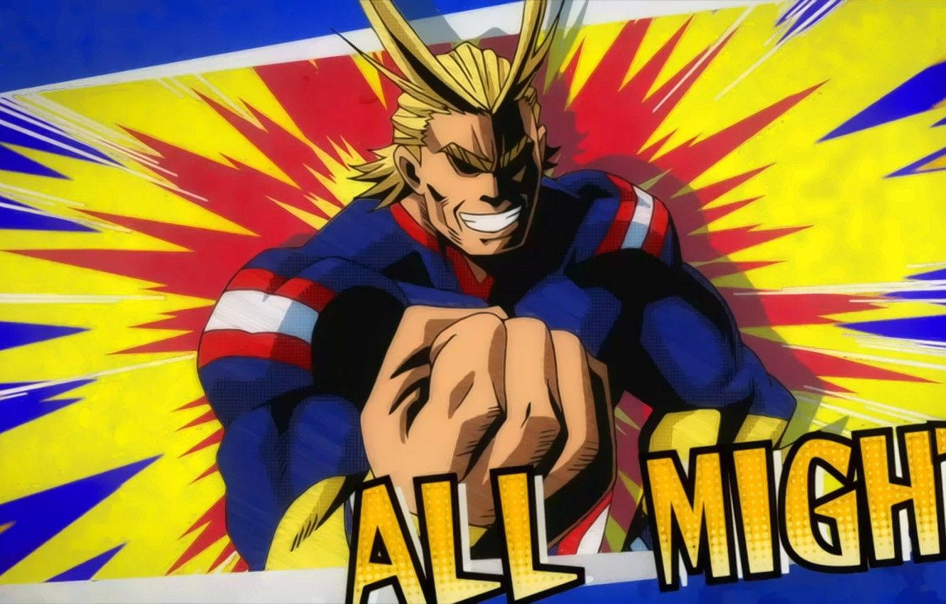 Muscle Form All Might Wallpaper
