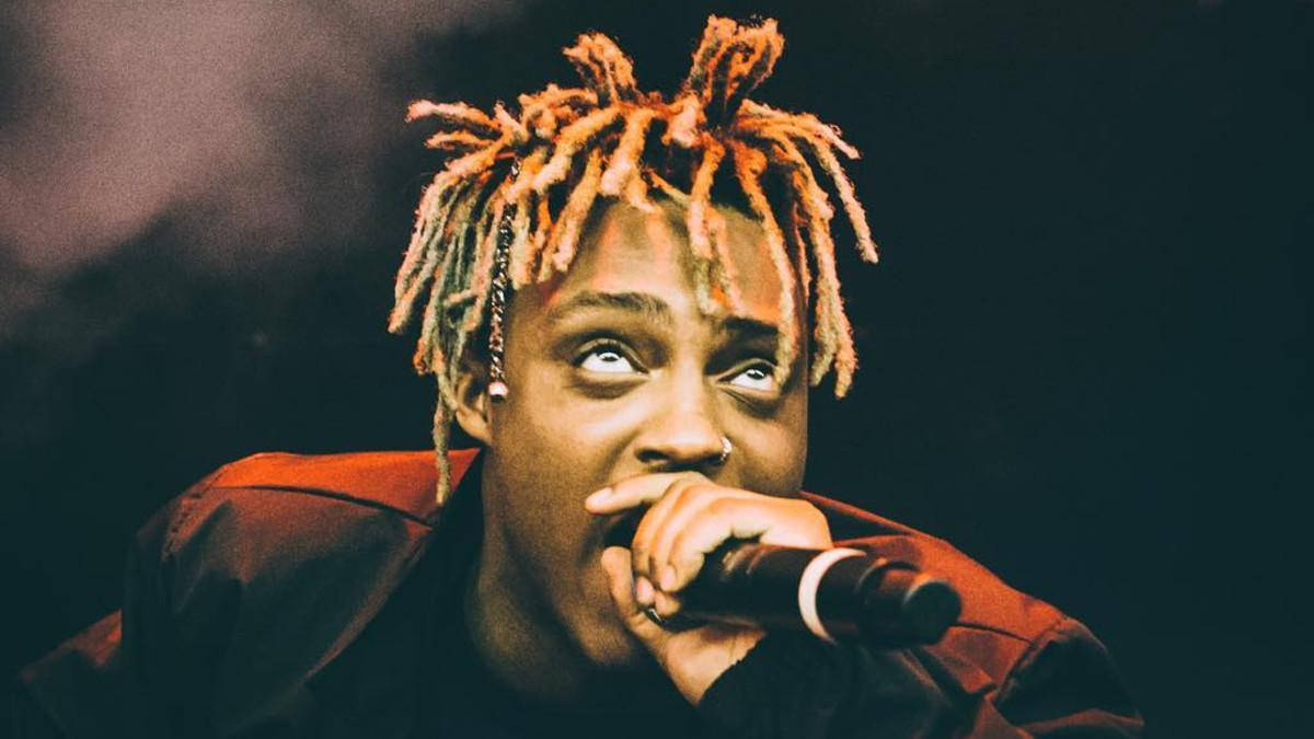 Musician Juice Wrld Cartoon Wallpaper