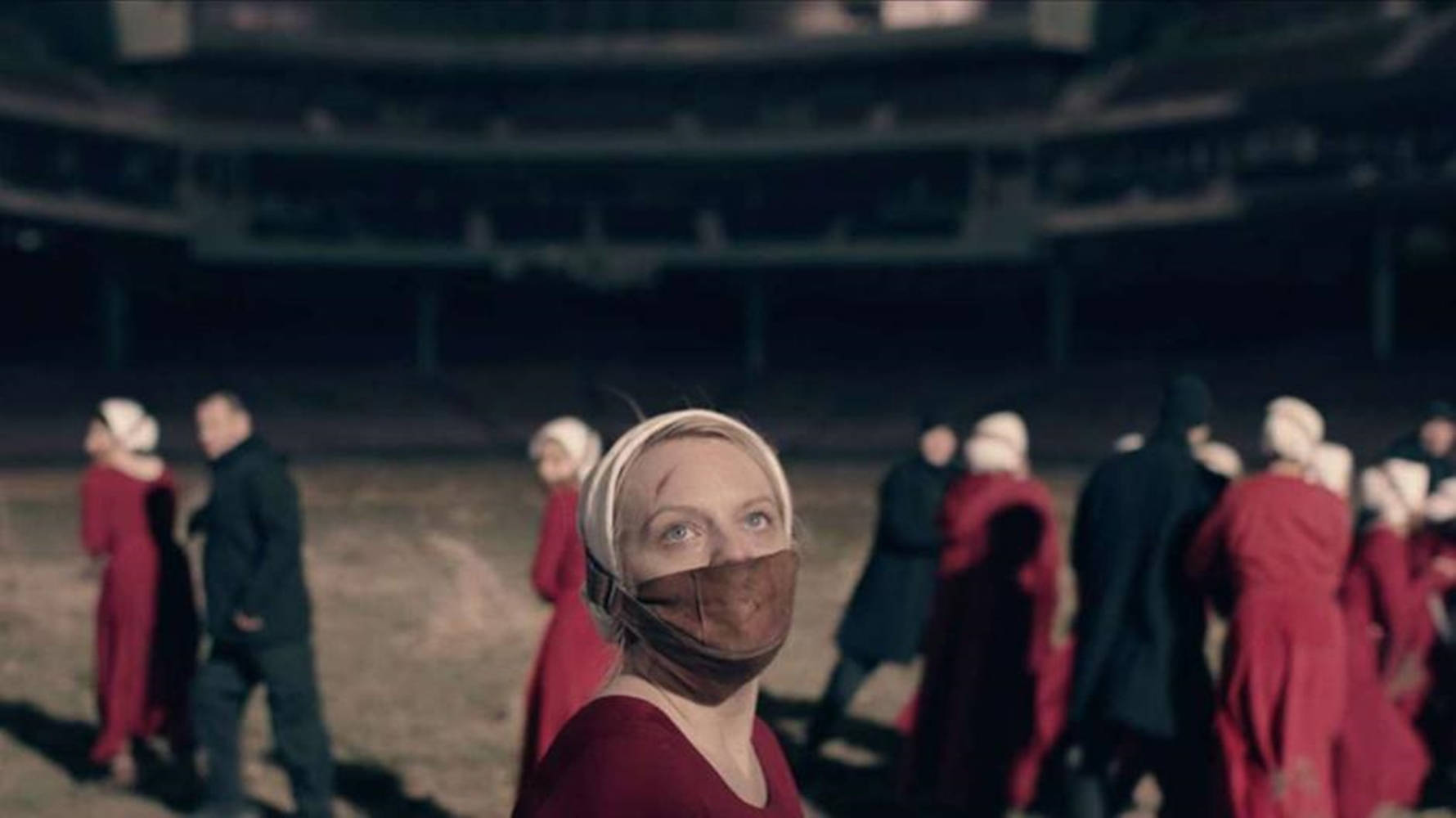 Muzzled June Osborne The Handmaid's Tale Wallpaper