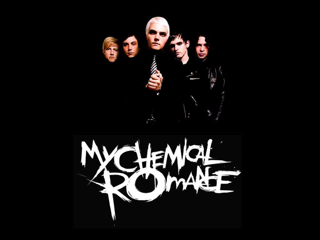 My Chemical Romance - Band Performing On Stage Wallpaper