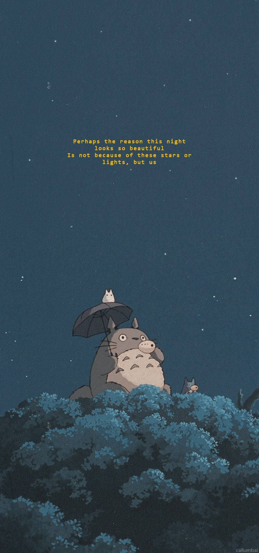 My Neighbor Totoro Friendship Quotes Pinterest Aesthetic Wallpaper