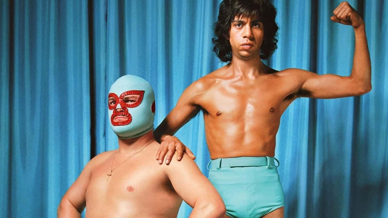 Nacho Libre Dynamic Duo Wallpaper