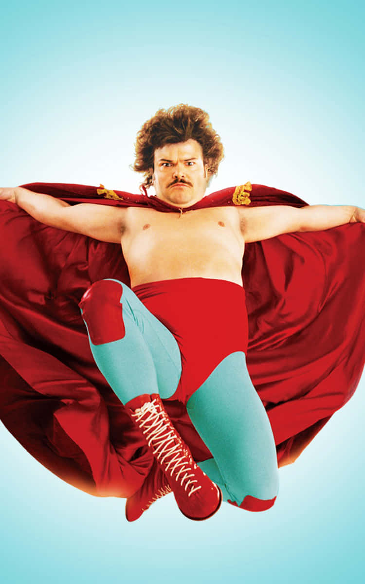 Nacho Libre Heroic Pose Wallpaper