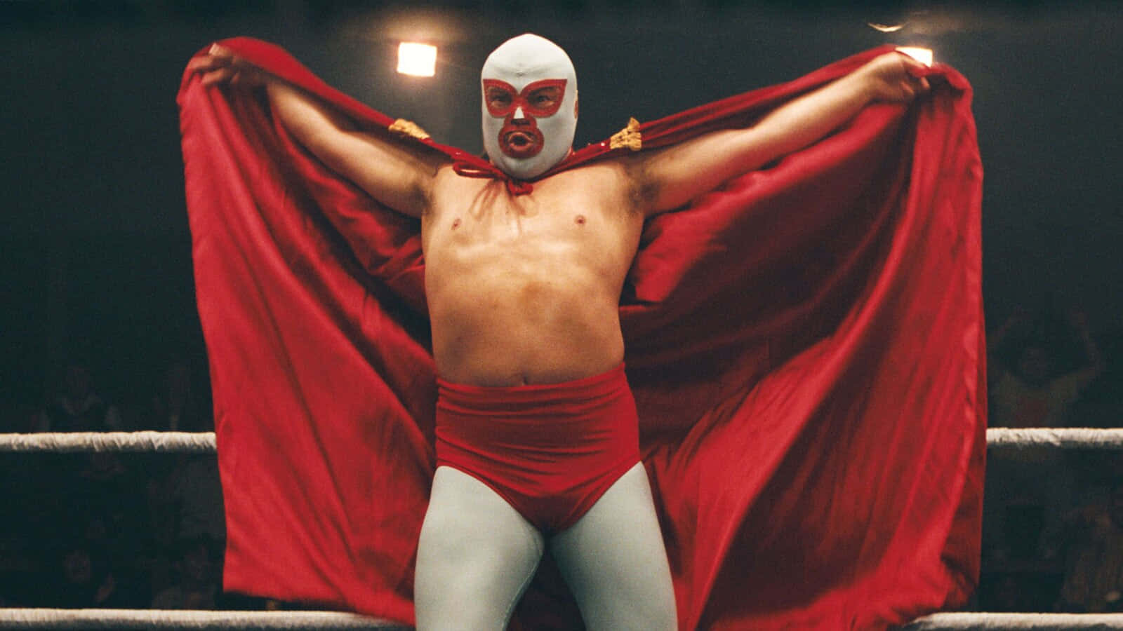 Nacho Libre Wrestling Pose Wallpaper