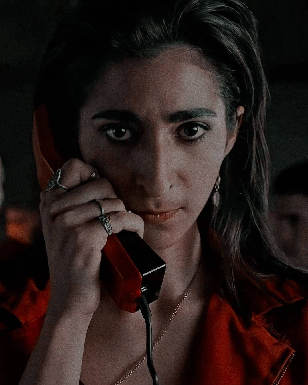 Nairobi Calling Money Heist Portrait Wallpaper