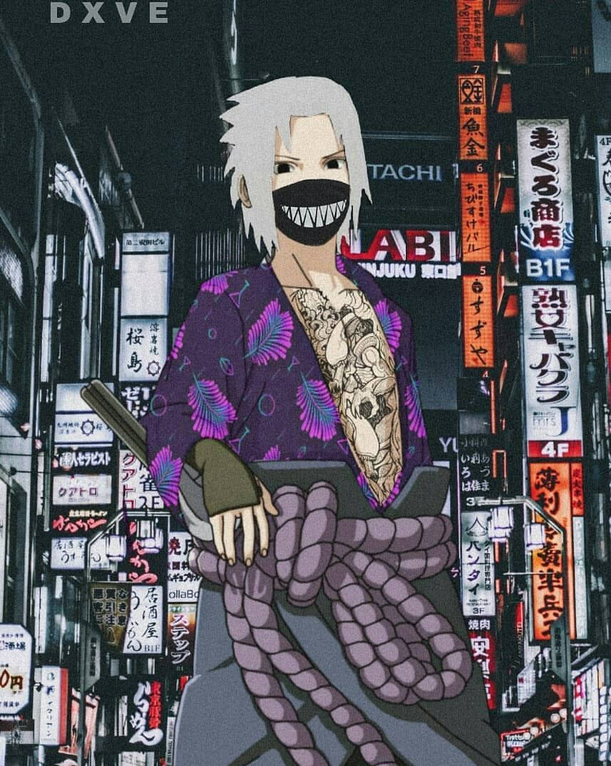 Naruto Drip In Kimono Wallpaper