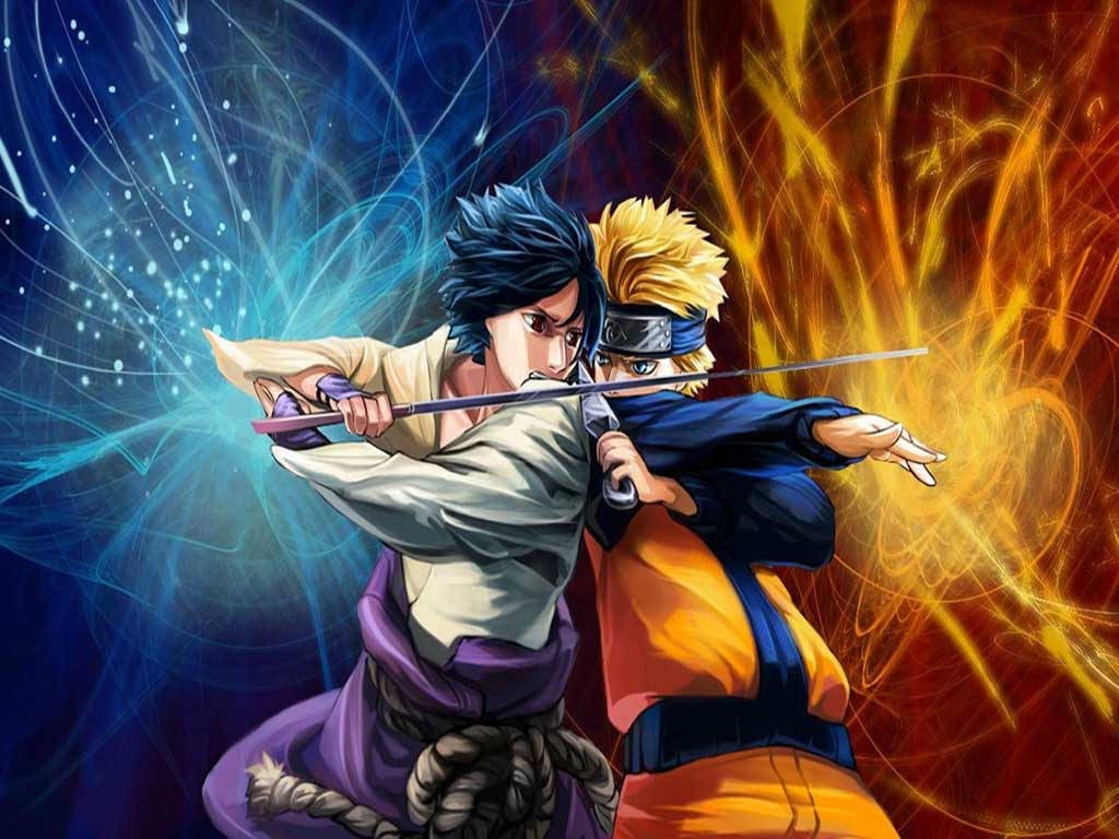 Naruto Shippuden Sasuke And Naruto Fan Art Wallpaper