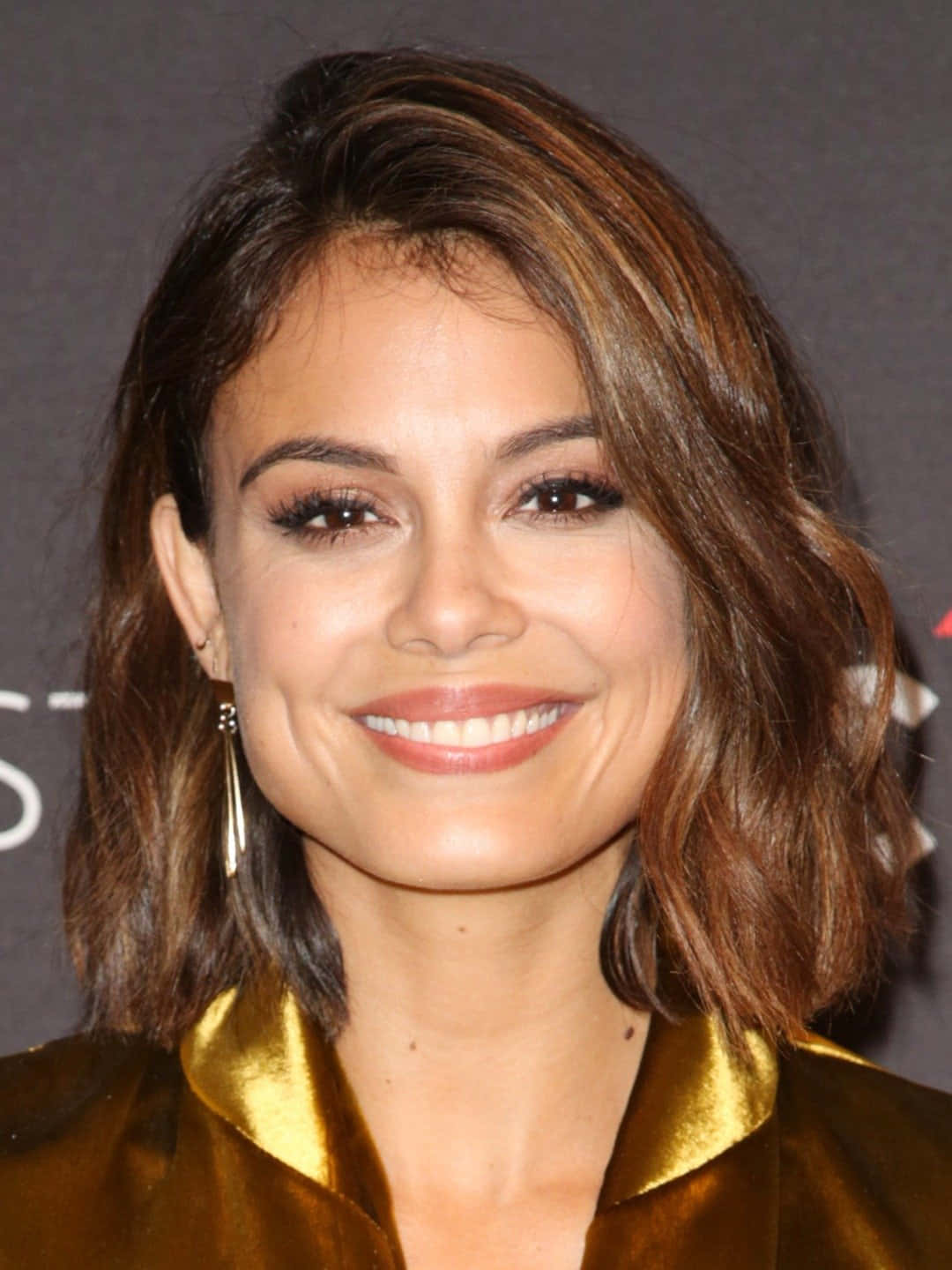 Nathalie Kelley Smiling Portrait Wallpaper