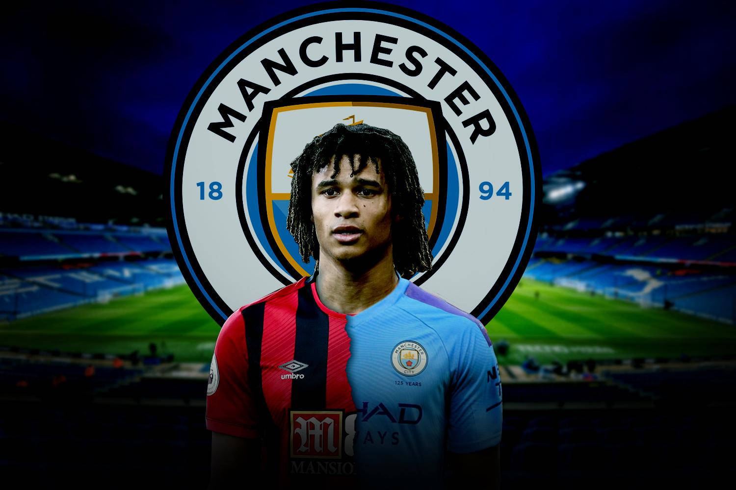 Nathan Ake Manchester City And Bournemouth Wallpaper