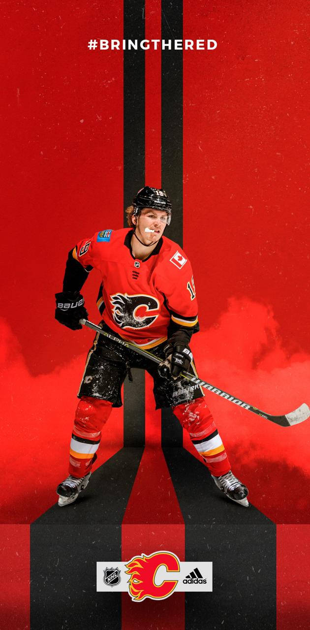 National Hockey League Matthew Tkachuk Bring The Red Wallpaper