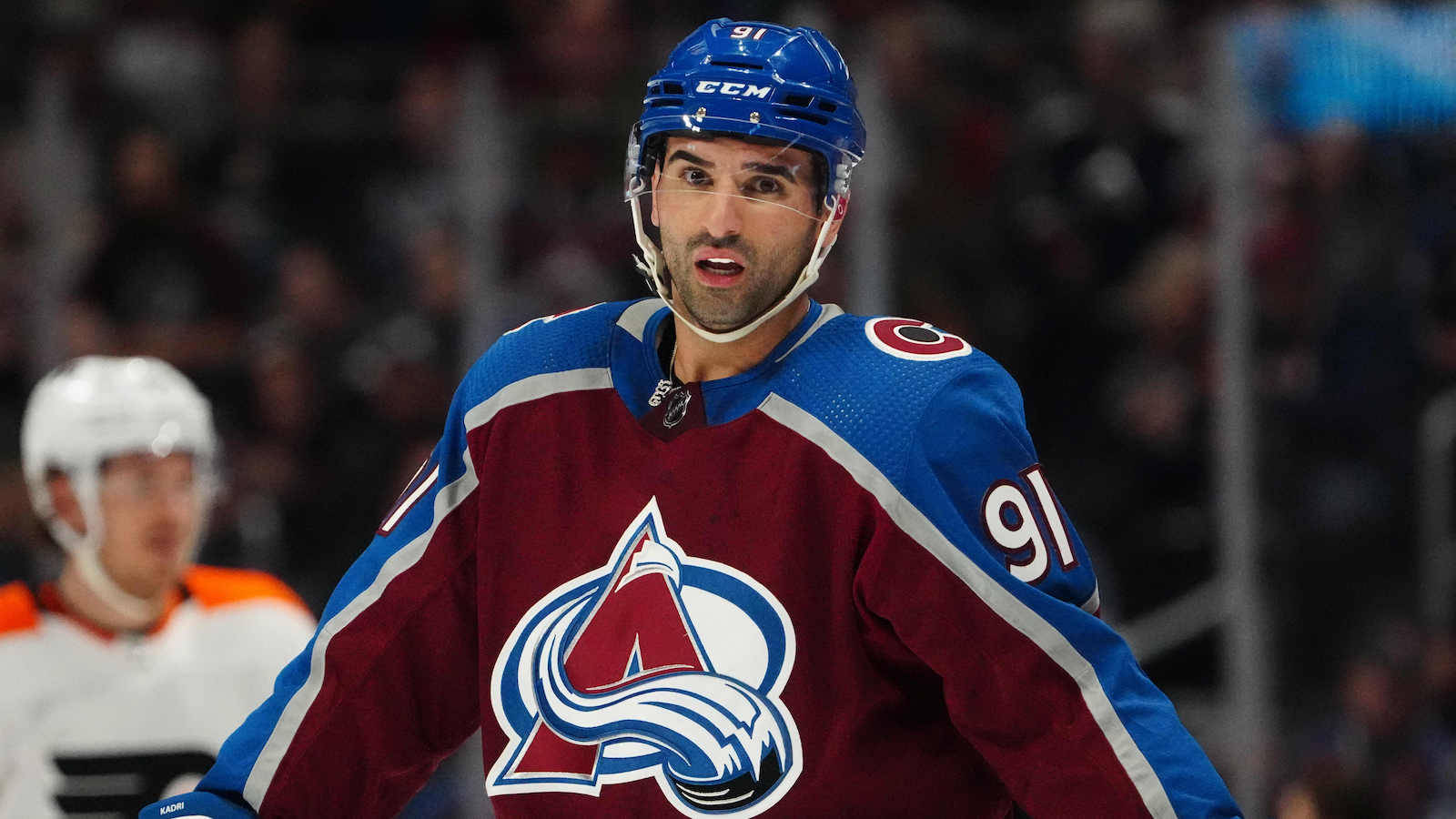 Nazem Kadri Maroon Colorado Avalanche Wallpaper