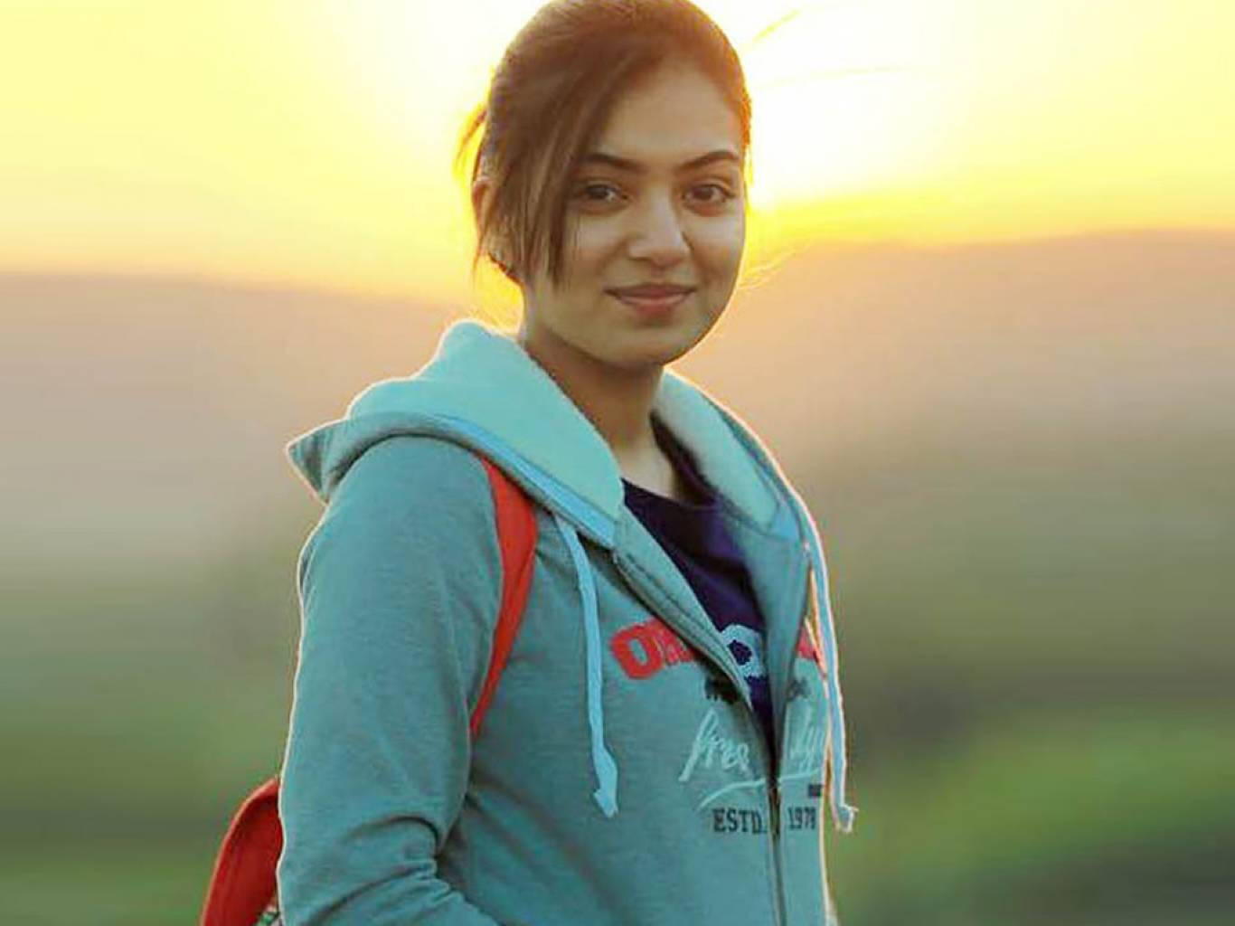 Nazriya Hd Sunset Mountain Wallpaper