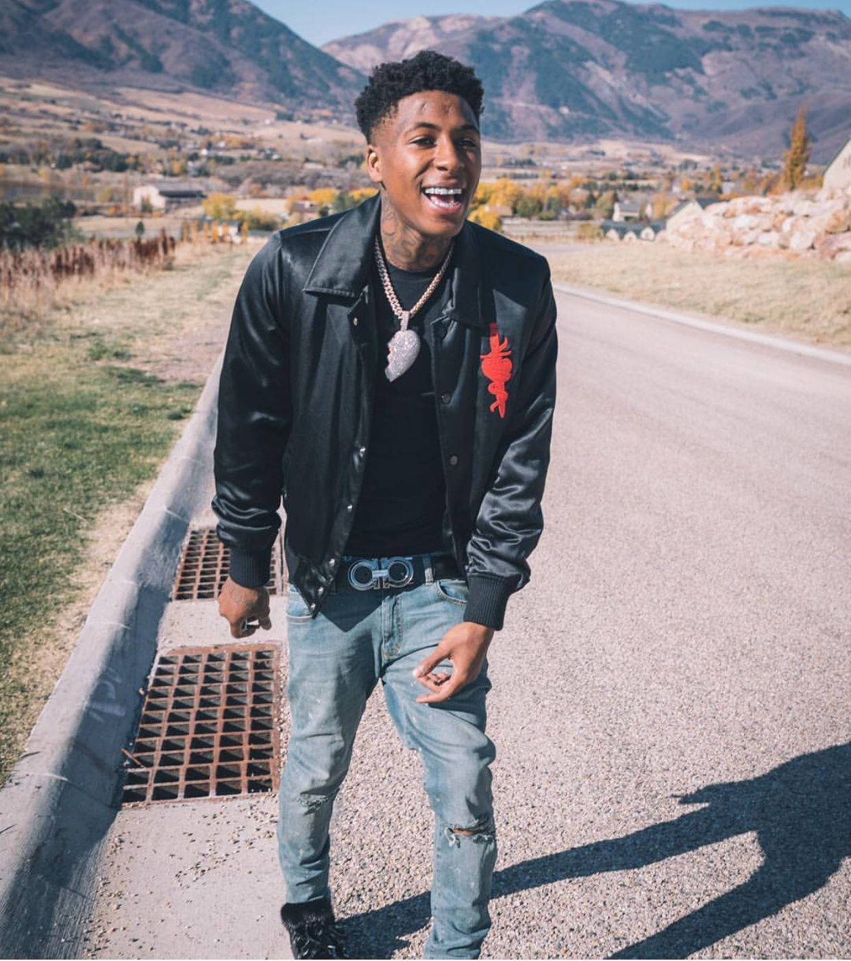 Nba Youngboy On The Road Wallpaper