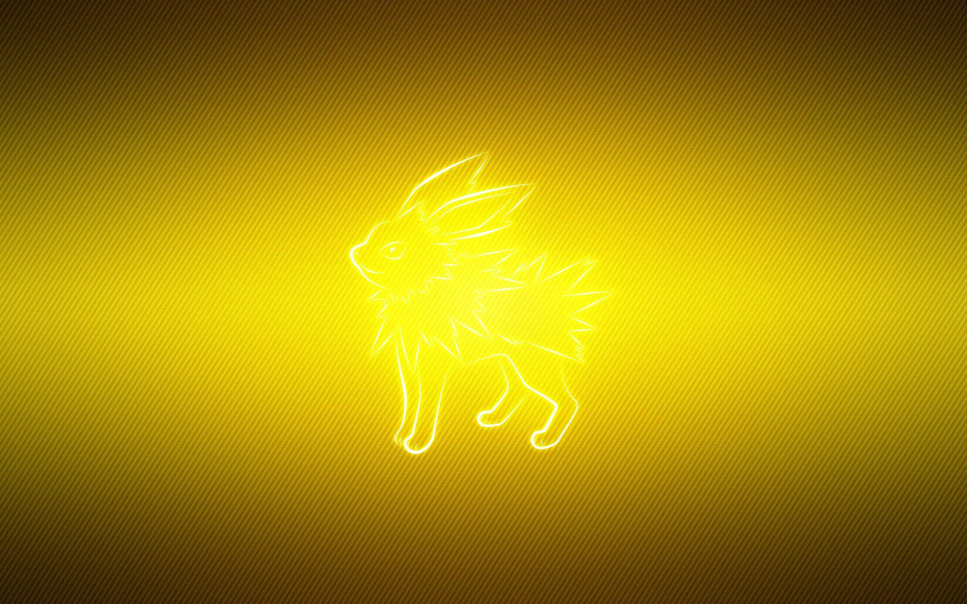 Neon Glow Jolteon Wallpaper